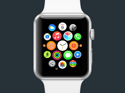 polymail watchos app icon concept app concept icon polymail redesign watchos