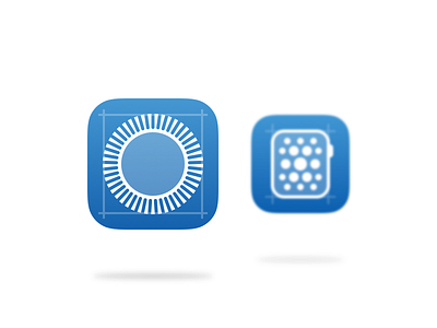 apple watch ios app icon concept