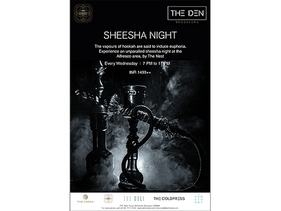 Sheesha Night design