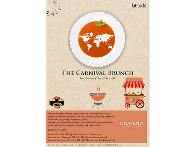 Brunch Event brunch design event illustration vector