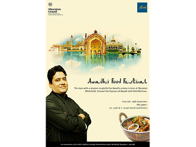 Food Festival awadhi food design food food event illustration indian food