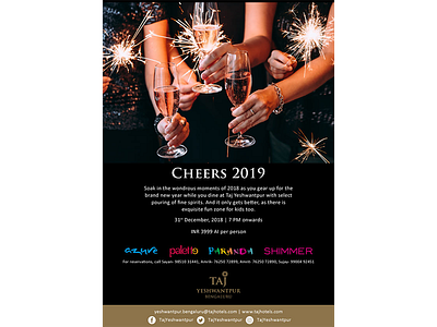 New Year design illustration new year new year 2019 party