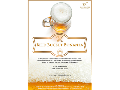 Beer Bucket beer design illustration