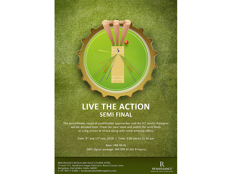 Cricket illustration design