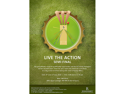 Cricket design illustration