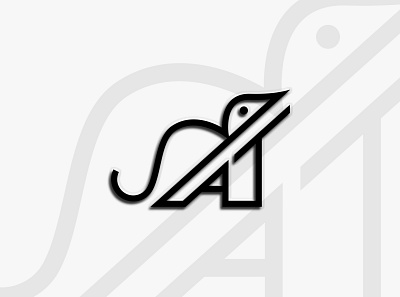 Rat rat logo simple vector
