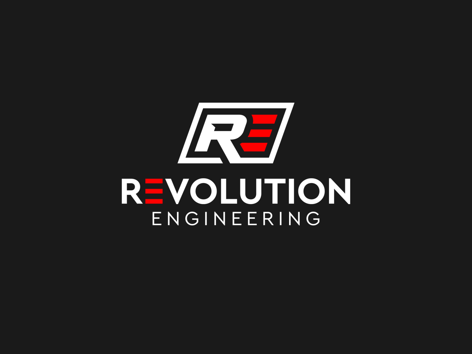 Revolution Engineering Logo by Minimalist Boss on Dribbble