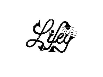 Typography Design black and white life life is beautiful lifey simple typography design the word life typography typography design word art