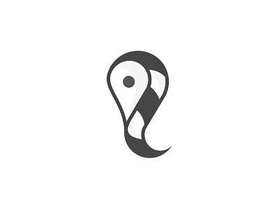 Location Logo! black and white brand identity branding business l for location logo minimal logo minimalist modern simple