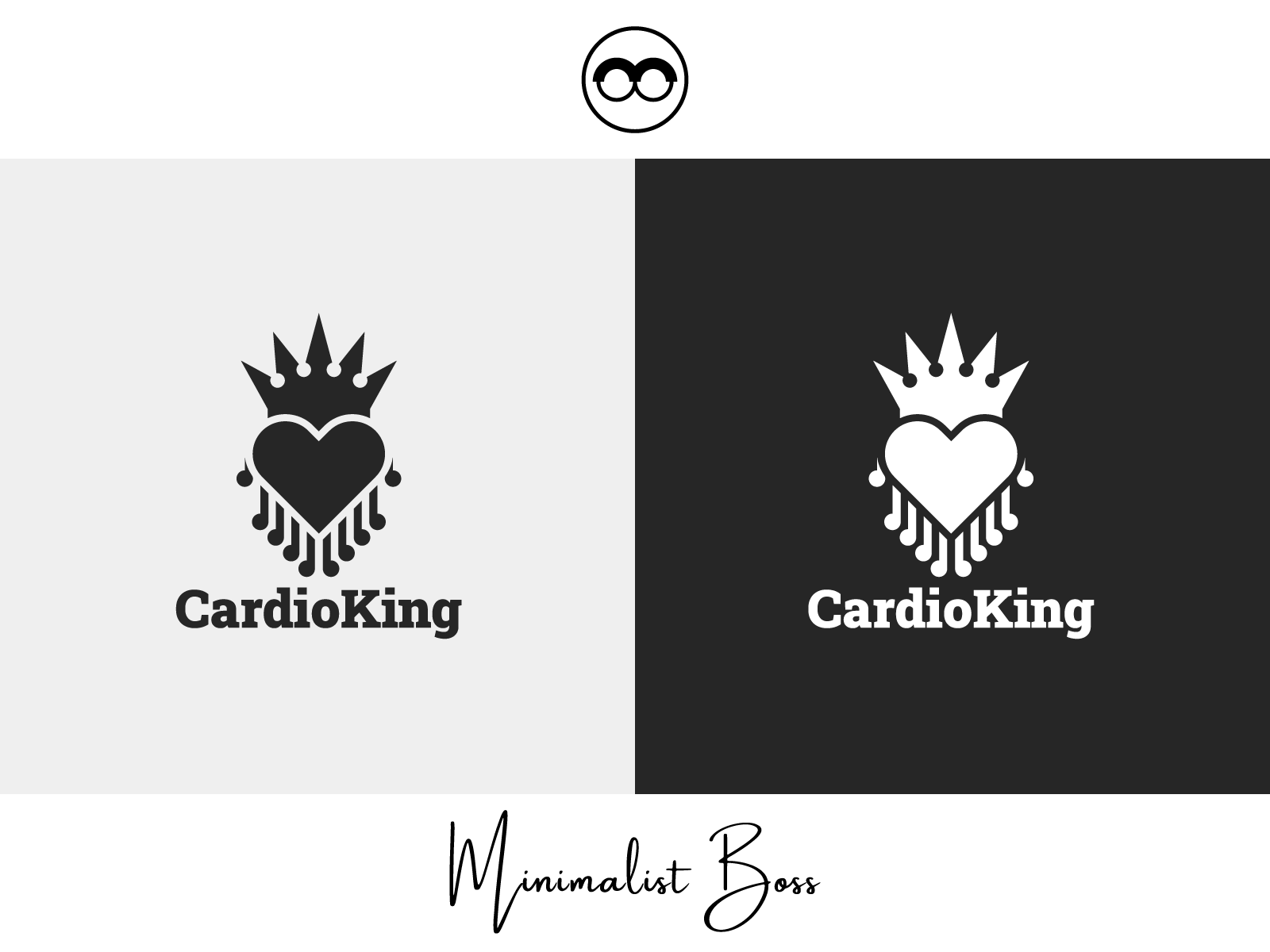 Cardio King Minimal Logo!