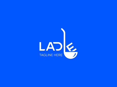 Ladle Wordmark Logo creative design ladle wordmark logo logo minimal modern simple vector wordmark logo