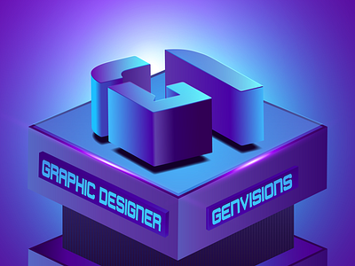 Isometric logo view