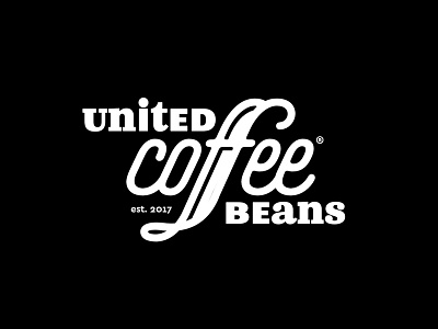 UCB Logo beans cafe coffee font logo type typography united