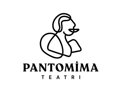 Pantomime Theatre Logo Design