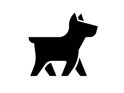 Doggi Logo animal dog doggi illustration logo minimal pet silhouette symbol vector