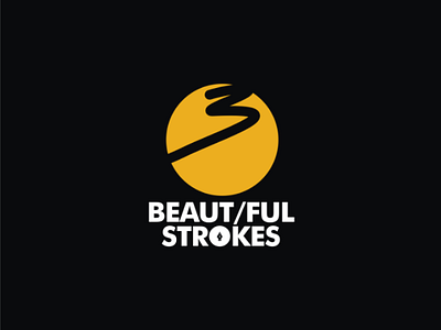 Beaut/ful strokes identity art brand design identity illustrator indesign lettering people typography ui ux