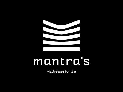 Mantra's identity lettering logo