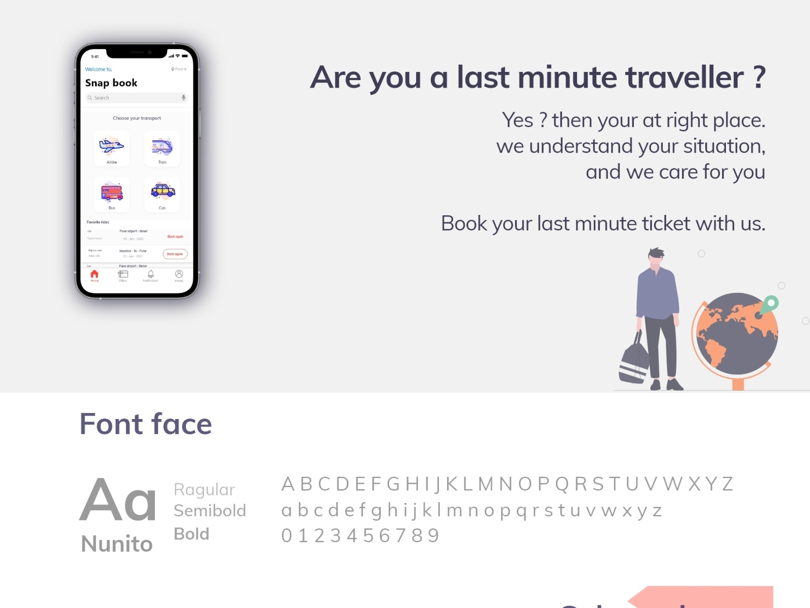 Snap Ticket Booking App by Bhushan Sanap on Dribbble