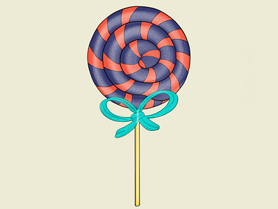 Swirl Candy illustration lollipop swirlcandy