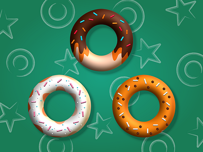 ஃ-Tamil LetterArt Series affinitydesigner doughnuts letterart tamil typography