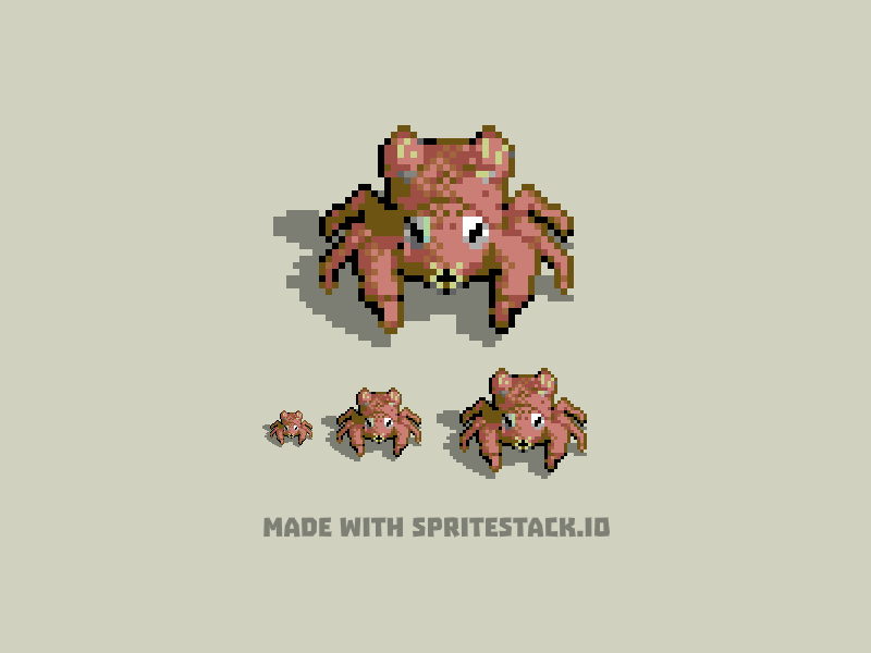 Paras Pokemon 3d gamedev pixelart pokemon voxel voxelart