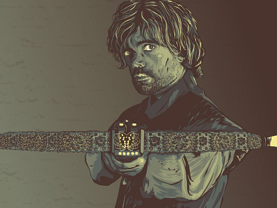 Tyrion Lannister fan art game of thrones illustration illustrator tyrion tyrion lannister vector
