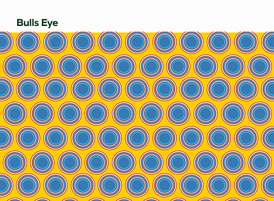 Jwompa Brand Patterns - Bulls Eye africa africa patterns african music apple music illustration jwompa spotify