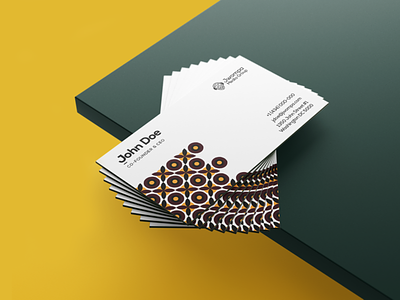 Business Cards for Jwompa africa africa patterns african music apple music design illustration jwompa music spotify streaming
