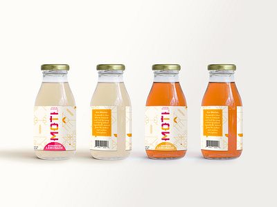 Rebrand and Label Design for Moti Beverages beverage beverage packaging bottle label branding drink logo packaging rebrand