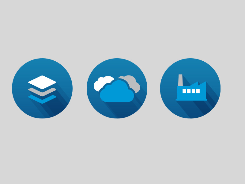 Iconpalooza salesforce icon industry cloud long shadow