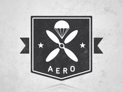 Aero design illustration logo vector