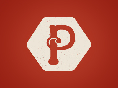 Paradox logo typography illustration