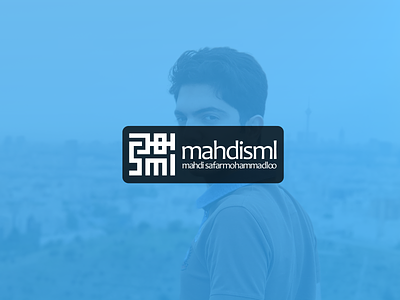 MahdiSml Logo with Persian Style (Hello Dribbble !)