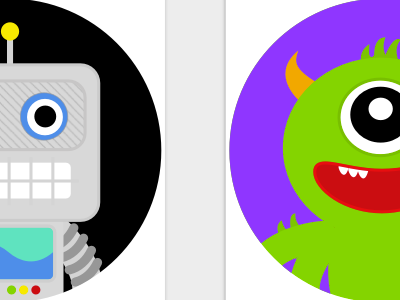 robot & monster