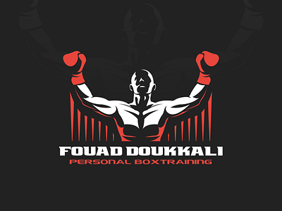 fd personal boxtraining boxer boxes boxing branding design icon illustration logo logodesign logodesigns logofolio vector