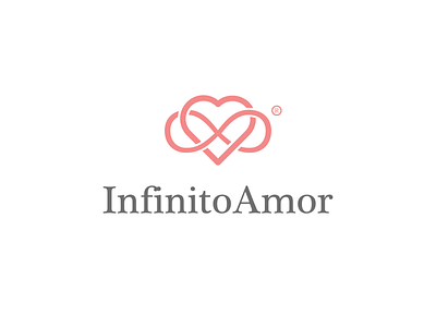 InfinitoAmor amor branding design icon infinity logo logodesign logofolio love vector