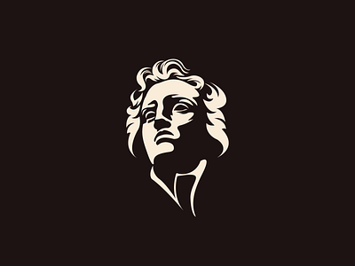 roman face logo design facelogo illustration logo logodesign logofolio roman vector