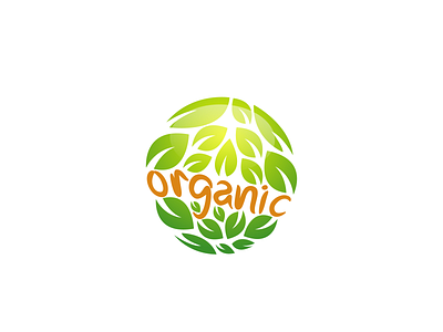 organic mark. design leafs logo logodesign logofolio natural organic vector