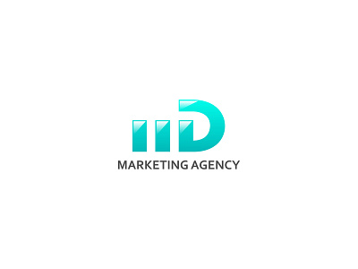 MD | MARKETING AGENCY branding design icon logo logodesign logodesigns logofolio