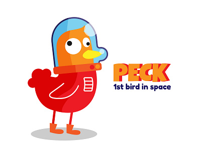 Peck character character design graphic design illustration vector