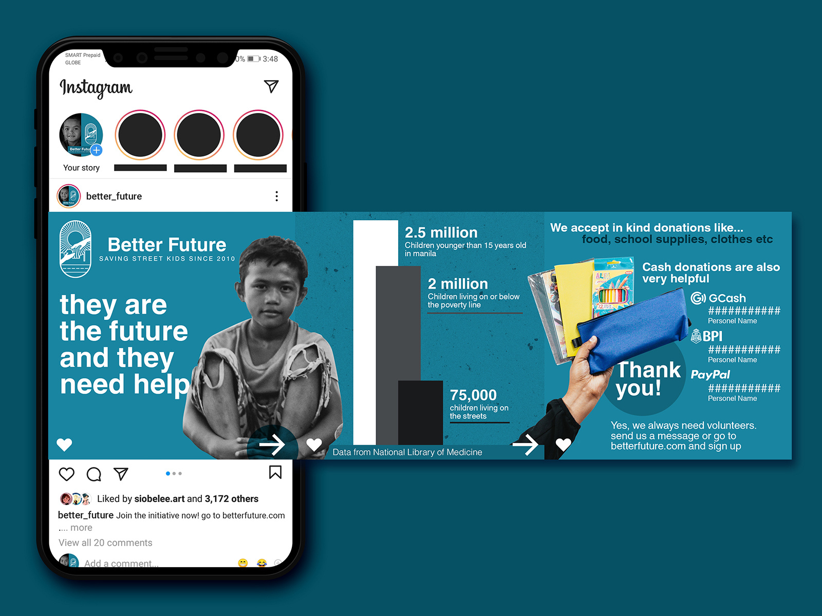 better future IG post sample by Bea Joy C. Javier on Dribbble