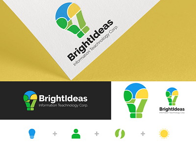 BrightIdeas Logo 2020 branding design graphic design icon identity design logo vector