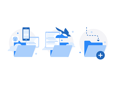 IBM Cloud Tools For Swift cloud folders ibm icon illustration onboarding projects swift
