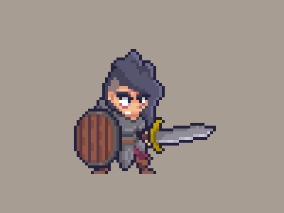 Hilde | Personal Design design game gamedev illustration pixelart