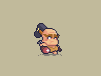 Prehistorical Character - Craftsman | Commision gamedev game pixelart illustration design