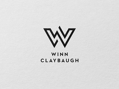 Winn Claybaugh logo mark monogram w wn