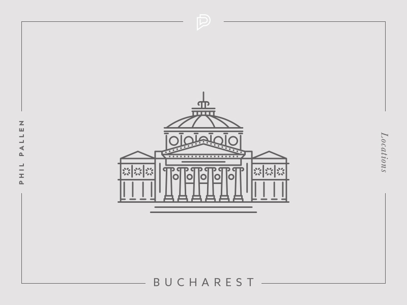 Bucharest icon by Kostya C.K. on Dribbble