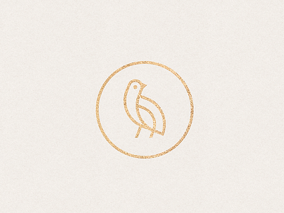 Quail bird logo mark animal bird branding chic clean custom elegant logo logodesigns mark quail symbol