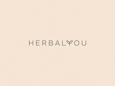 Herbal Medicine Logo brand branding design flat healtcare herbal identity logo medicine self care vector wordmark