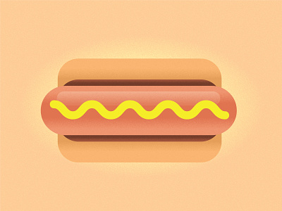Whole Grain Hot Dog buns grain grainy hawt dawg hot dog illustrator mustard sausage whole grain
